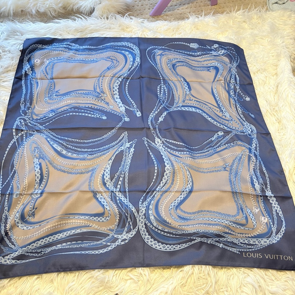 Louis Vuitton Monogram Multicolored Printed Silk Scarf‼️LAST ONE LEFT